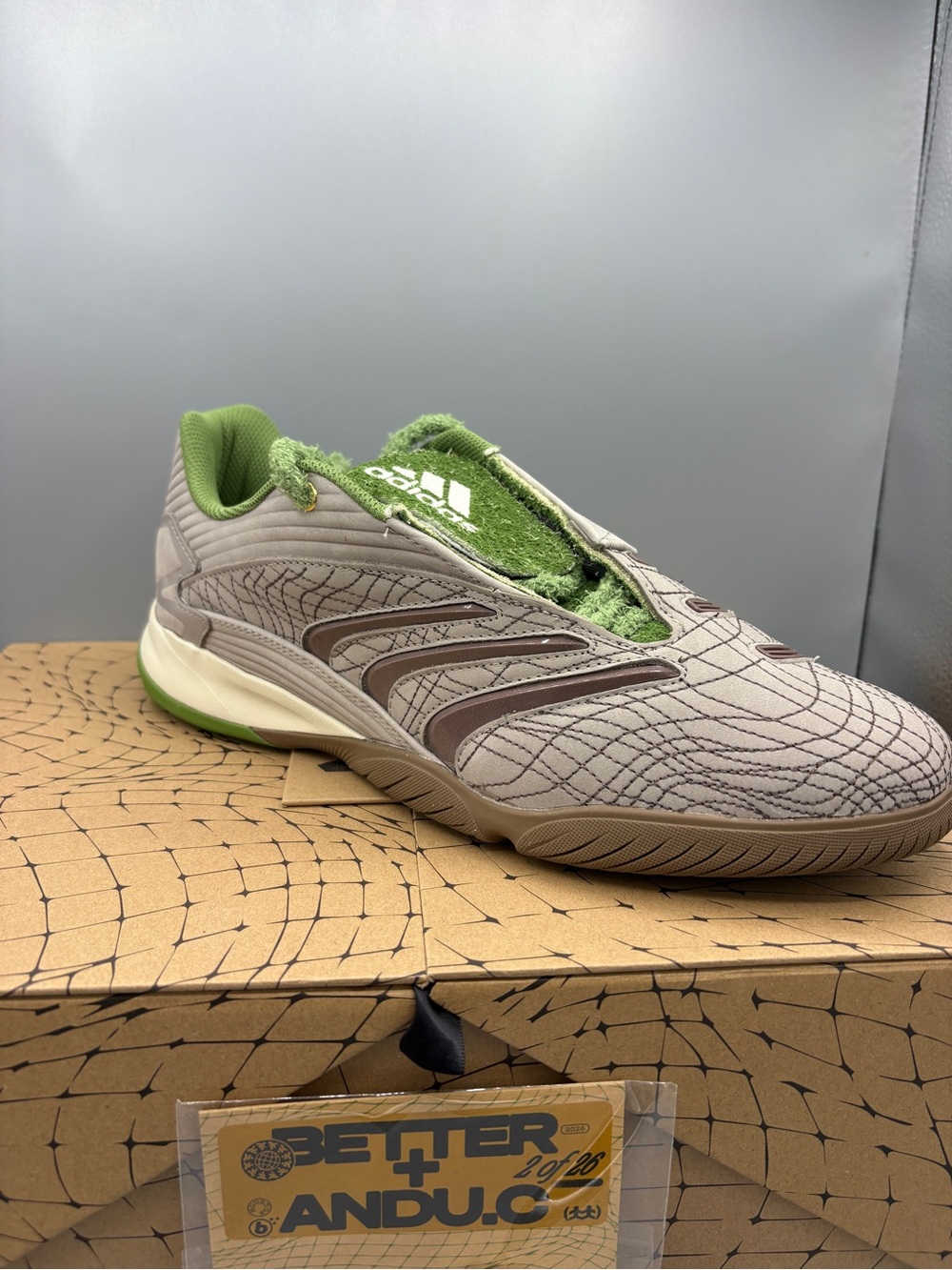 Size 11- The Better Generation x Andu.C adidas Predator Sala Grassroots Tier 1